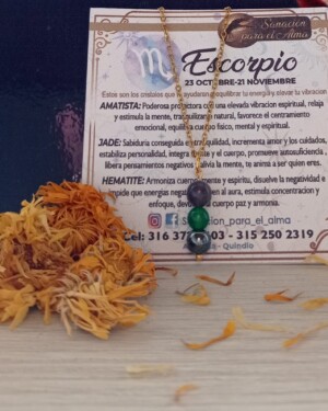 Dijes Cristales del Signo del zodiaco