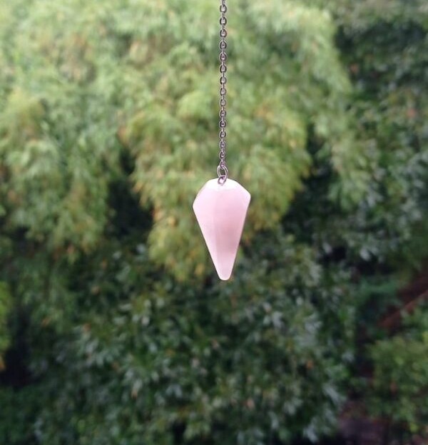 Péndulo de Cuarzo Rosa - Imagen 2