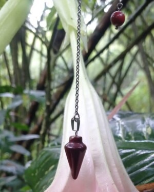 Péndulo de Jaspe Rojo