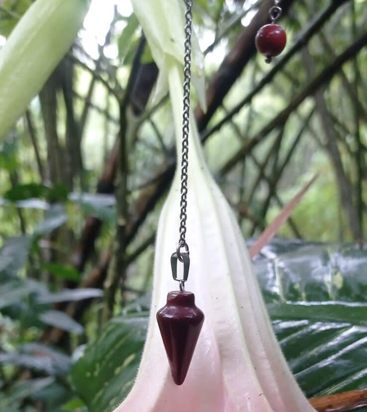 Péndulo de Jaspe Rojo